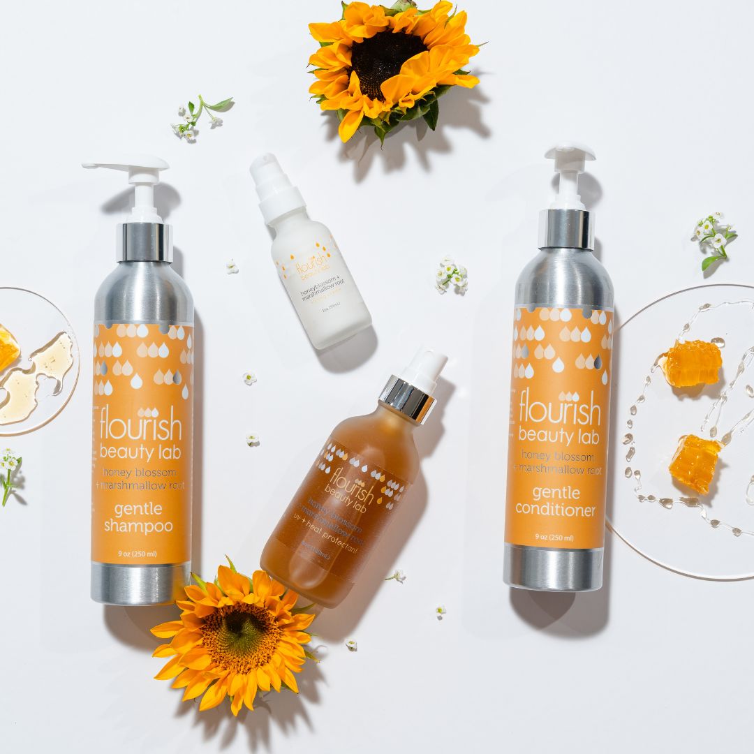 Creamy + Restorative Hair Care | HoneyBlossom + Marshmallow Root
