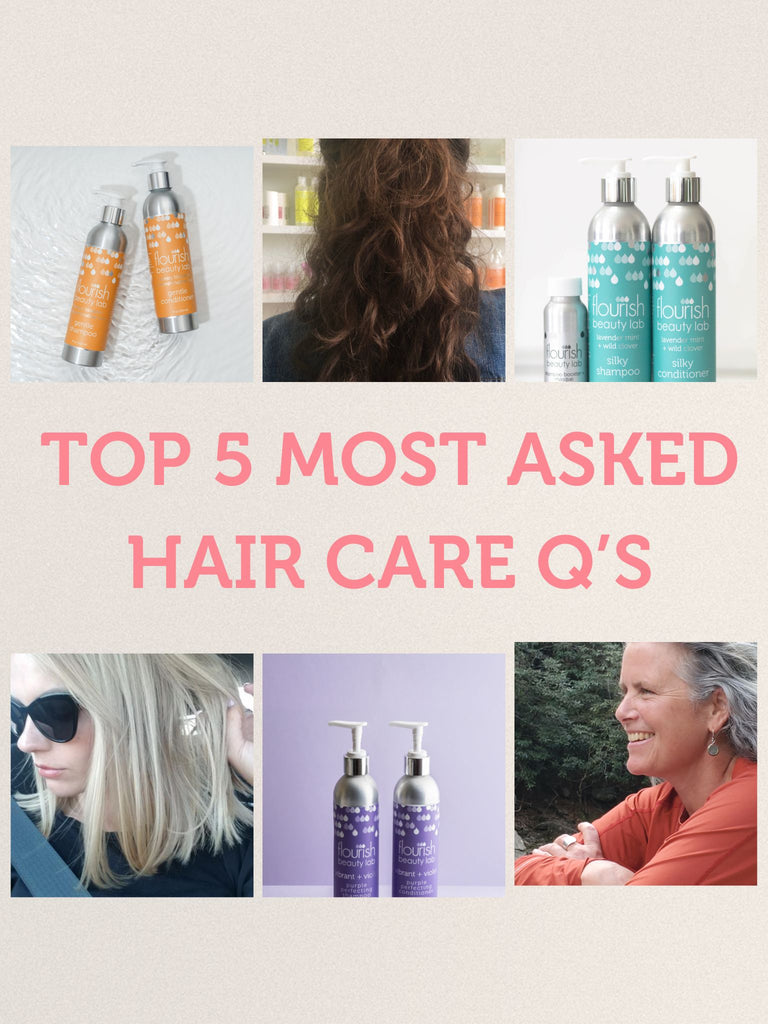 Top 5 Most Frequently Asked Hair Questions