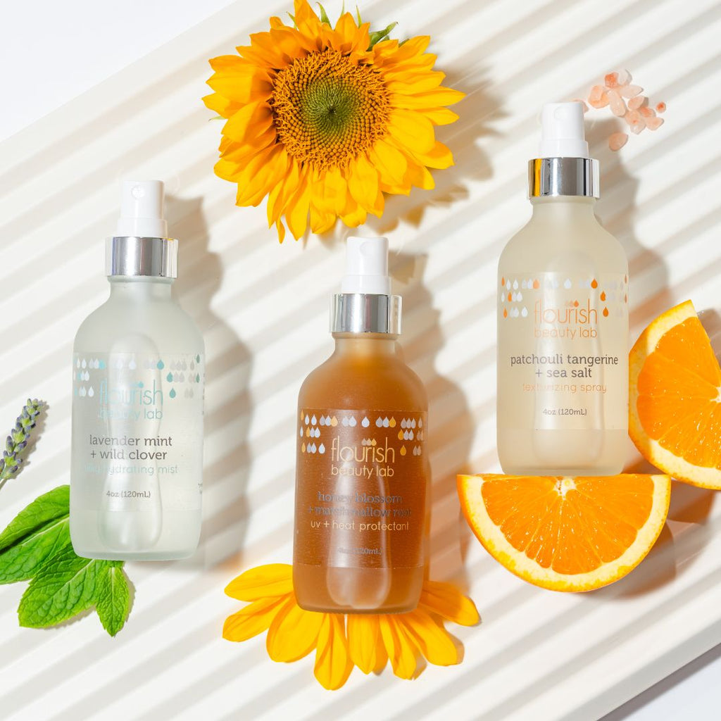 Tips+Tricks for Healthy  Summer Hair