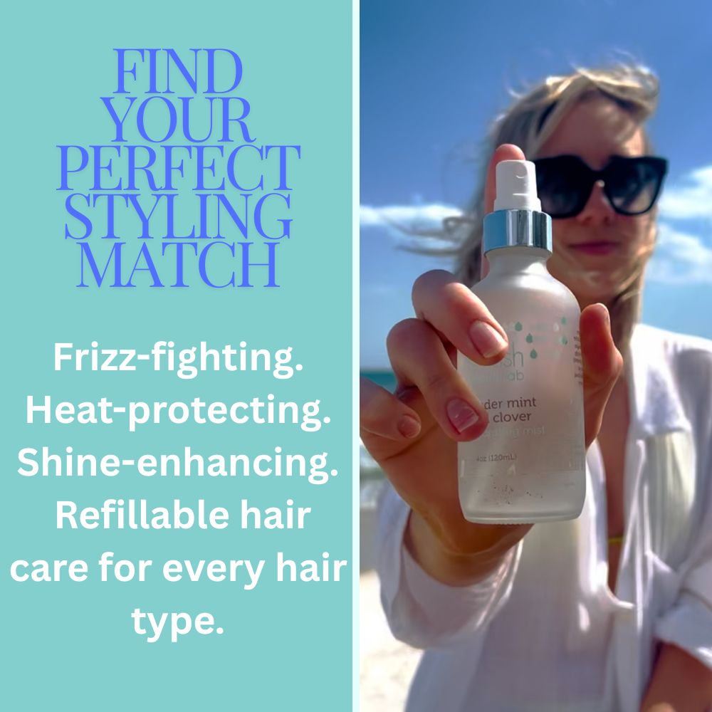 Natural Hair Styling Products | Silicone-Free + Refillable – Flourish Beauty Lab