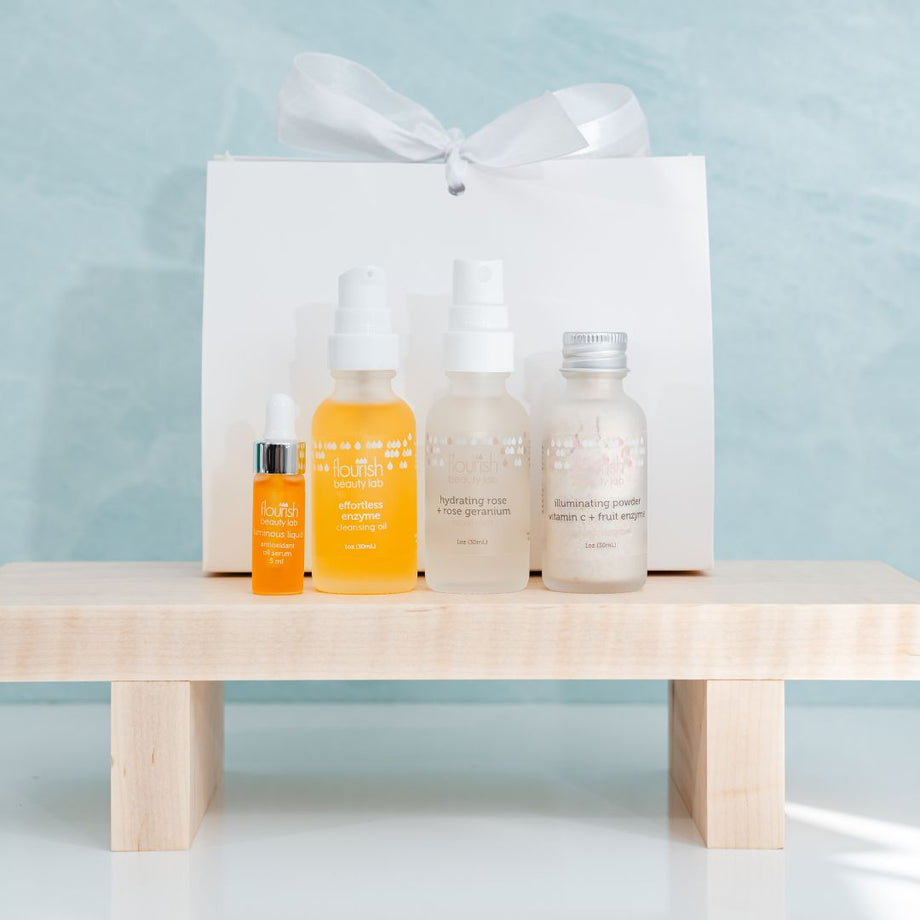Sensitive Skin Facial Discovery Kit: Cleanse, Exfoliate, Mask
