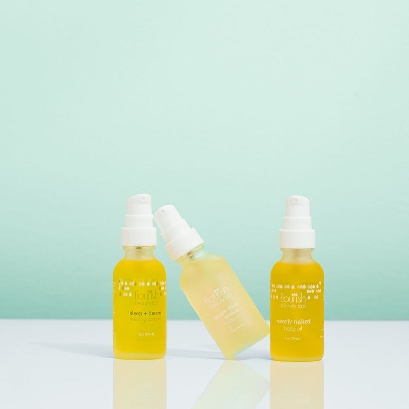 Body Oil Minis – flourish beauty lab